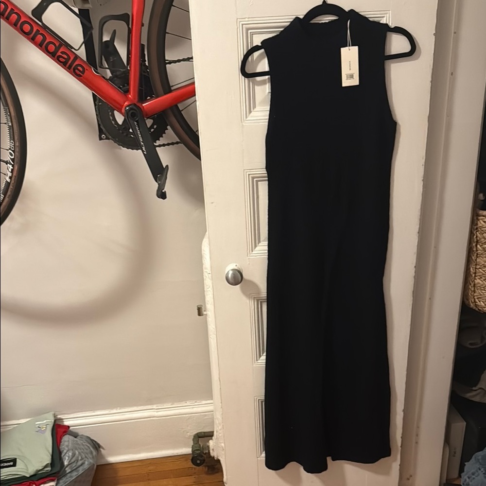 Sleeveless Black Jumpsuit